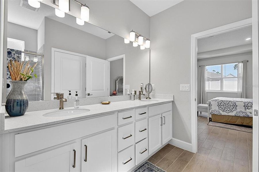 Furnished interior view inside a new home in , Palm Coast (Image 46).