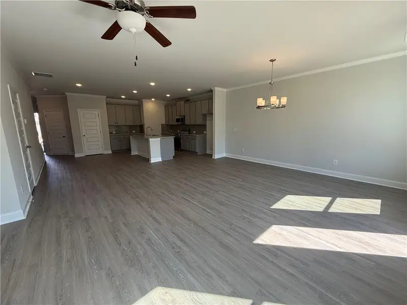 Spacious, unfurnished interior of a new home in Somerset at Riverbrook, Gainesville (Image 19).