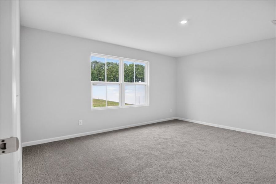 Spacious, unfurnished interior of a new home in Wren Woods 2-Story, Gray Court (Image 19).