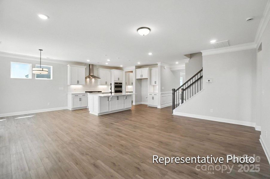 Spacious, unfurnished interior of a new home in The Meadows at Laurelbrook, Sherrills Ford (Image 28).