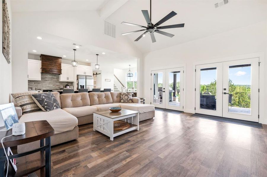 Furnished interior view inside a new home in , Bluff Dale (Image 35).