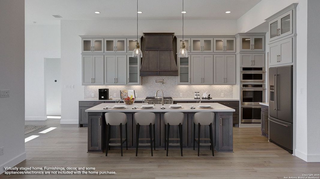 Furnished interior view inside a new home in George's Ranch Acre, Boerne (Image 7).