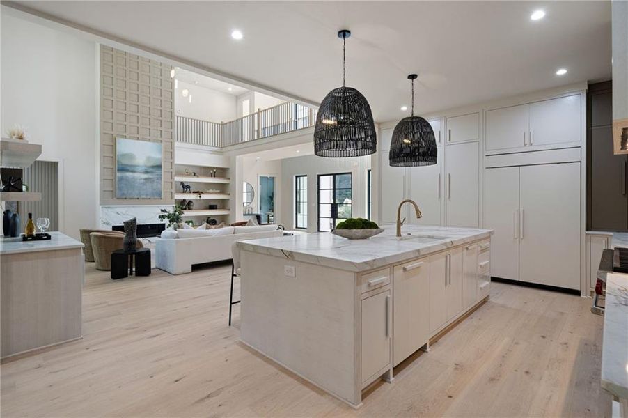 Furnished interior view inside a new home in , Dunwoody (Image 11).