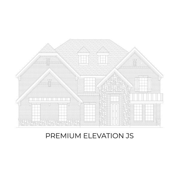 Representative rendering of the exterior for the Stonebriar 2FSW (w/Media) by First Texas Homes (Image 15). Representative rendering of the exterior for the Stonebriar 2FSW (w/Media) by First Texas Homes (Image 15).