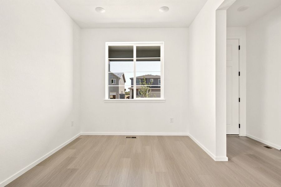 Spacious, unfurnished interior of a new home in Cordovan, Longmont (Image 32). Spacious, unfurnished interior of a new home in Cordovan, Longmont (Image 32).