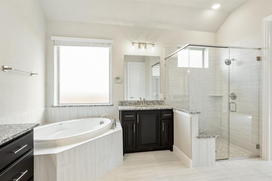 Furnished interior view inside a new home in Ridgepoint, Midlothian (Image 20).
