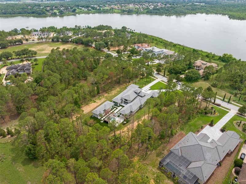Front exterior of a new home in , Montverde, FL, highlighting curb appeal (Image 42).