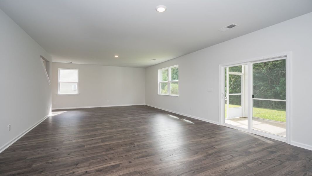 Representative unfurnished interior of a home built from the GALEN by D.R. Horton in Ridgefield, Conway (Image 15).