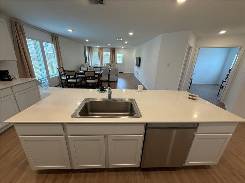 Furnished interior view inside a new home in Tavola, New Caney (Image 9).