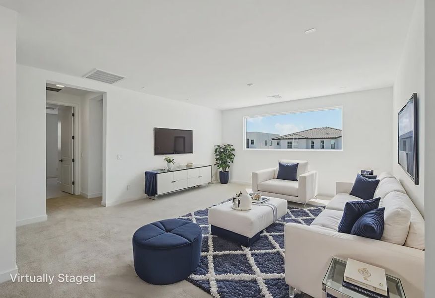 Virtually Staged Loft - 8 of 12