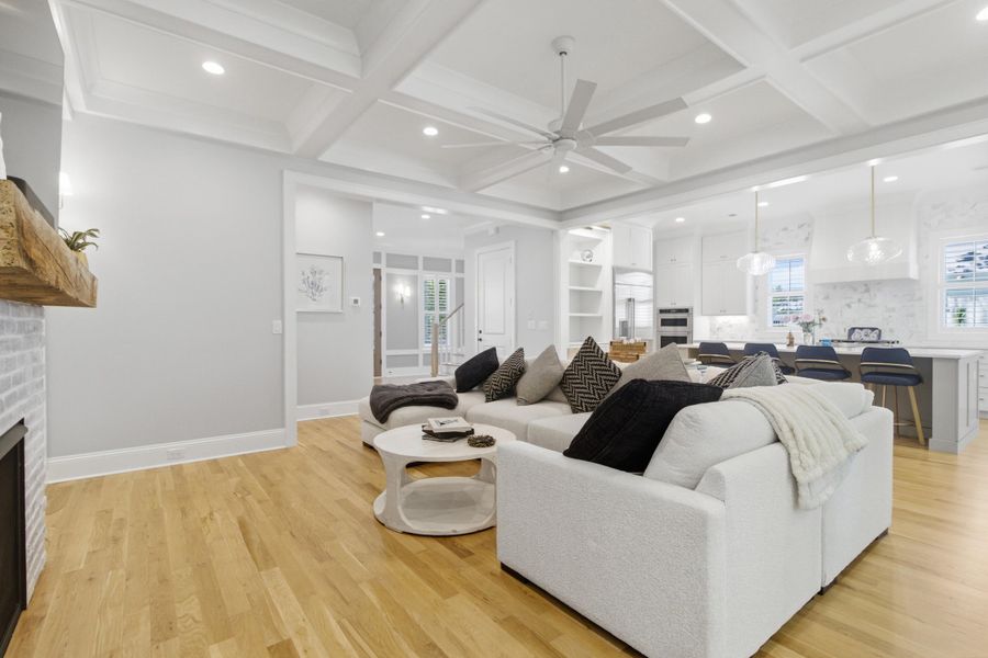 Furnished interior view inside a new home in , Mount Pleasant (Image 46).