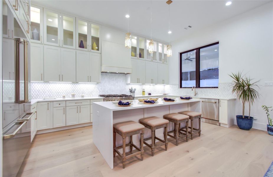 Furnished interior view inside a new home in , Houston (Image 35).