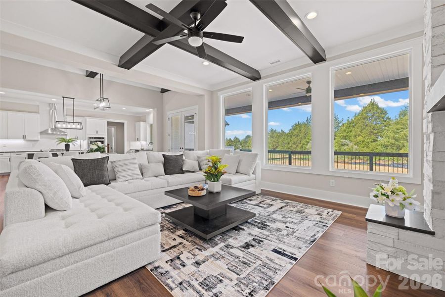 Furnished interior view inside a new home in , Clover (Image 34). Furnished interior view inside a new home in , Clover (Image 34).