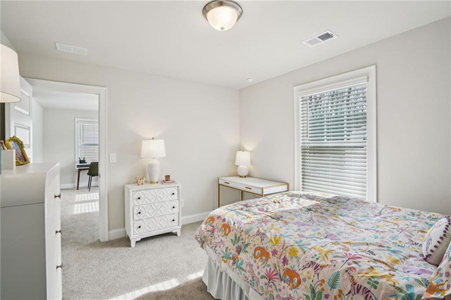 Furnished interior view inside a new home in Hemingway - Reserve Series, Cumming (Image 30).