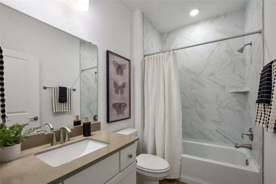 Furnished interior view inside a new home in Sun City Texas, Georgetown (Image 13).