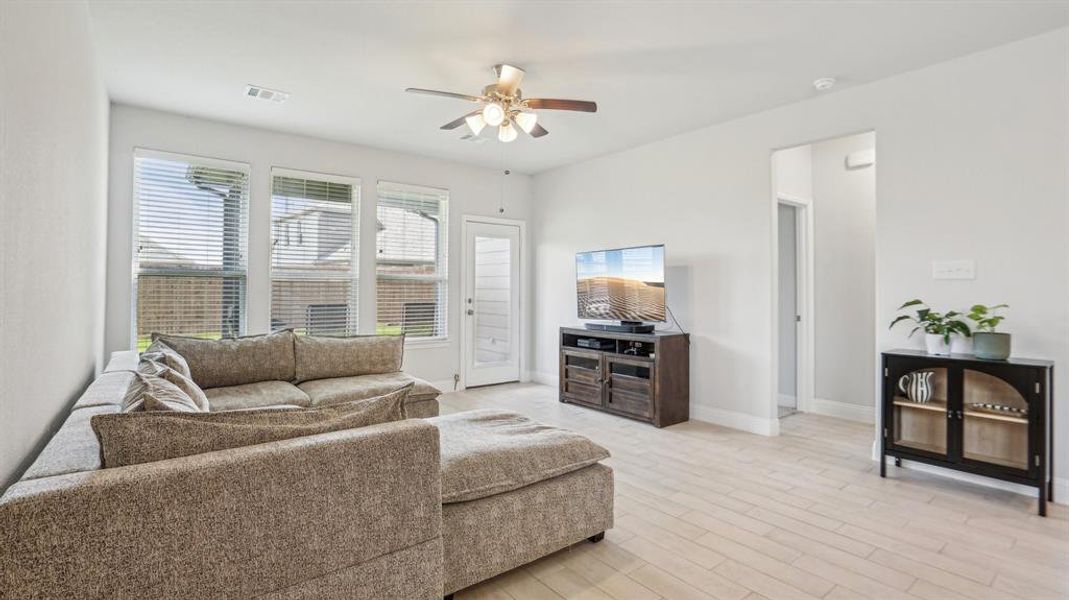 Furnished interior view inside a new home in Venetian, Weston (Image 11).