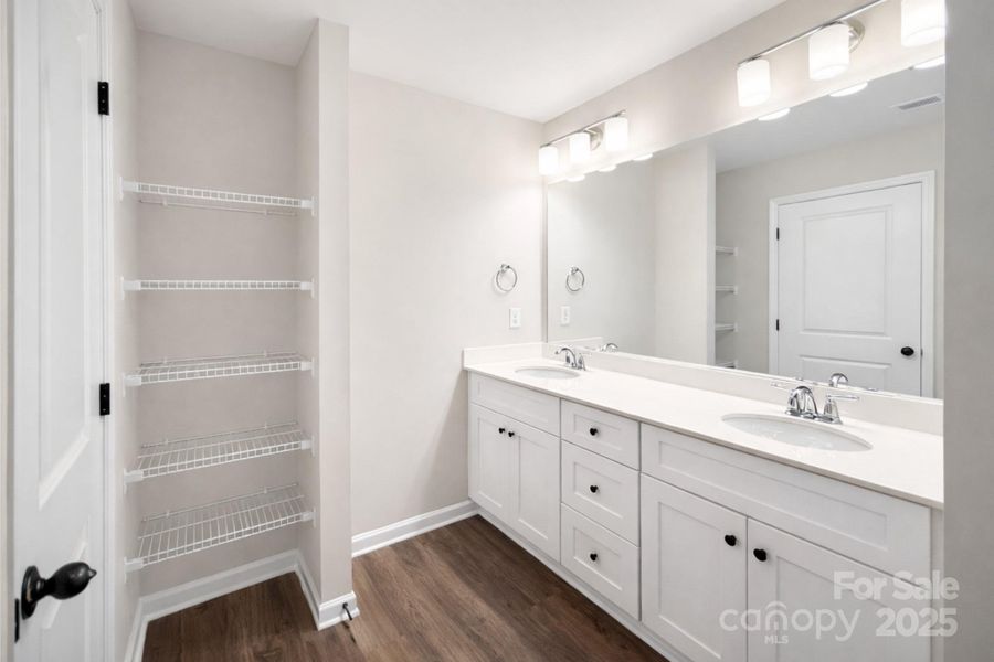 Furnished interior view inside a new home in , Charlotte (Image 8). Furnished interior view inside a new home in , Charlotte (Image 8).