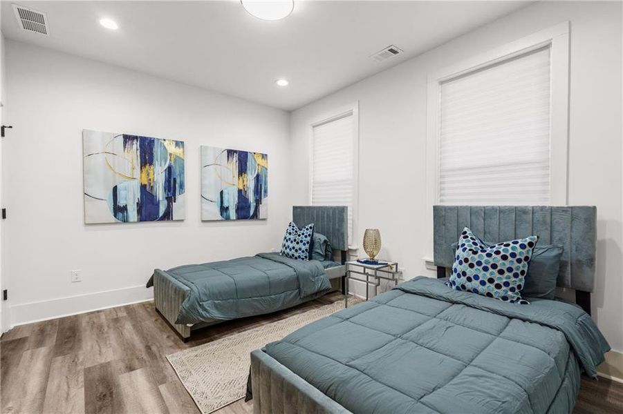 Furnished interior view inside a new home in , Atlanta (Image 19).