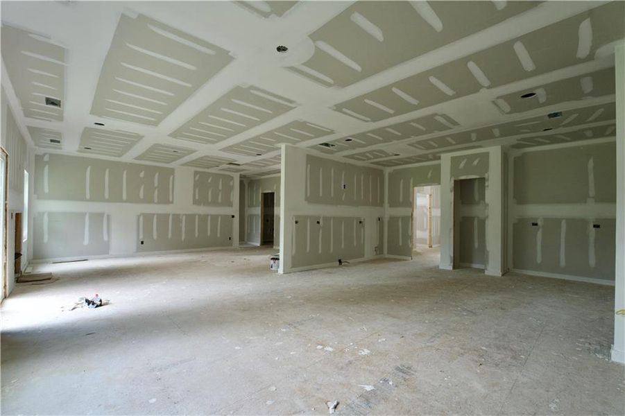 In-progress construction of a new home in , Austell, GA (Image 5).