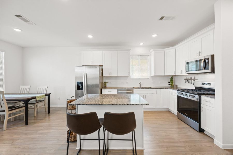 Furnished interior view inside a new home in , Alvin (Image 7).