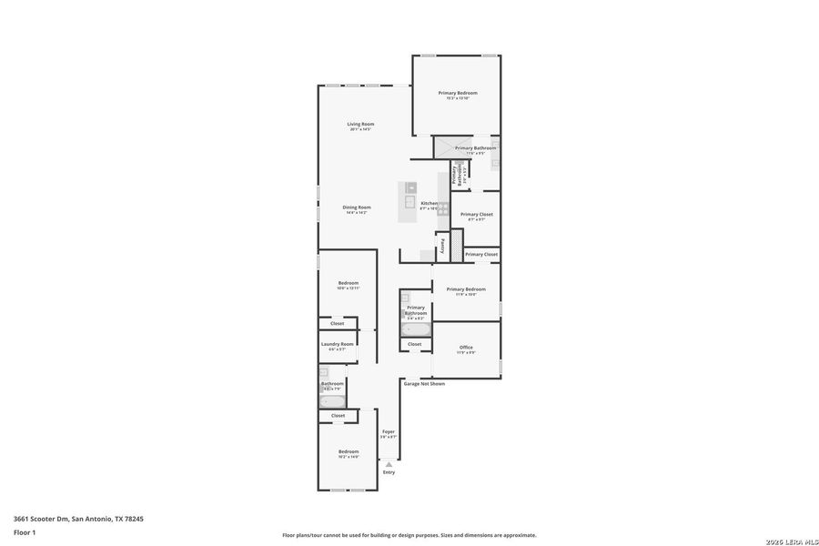 2D floor plan layout of this home in Brookmill, San Antonio, TX (Image 4). 2D floor plan layout of this home in Brookmill, San Antonio, TX (Image 4).