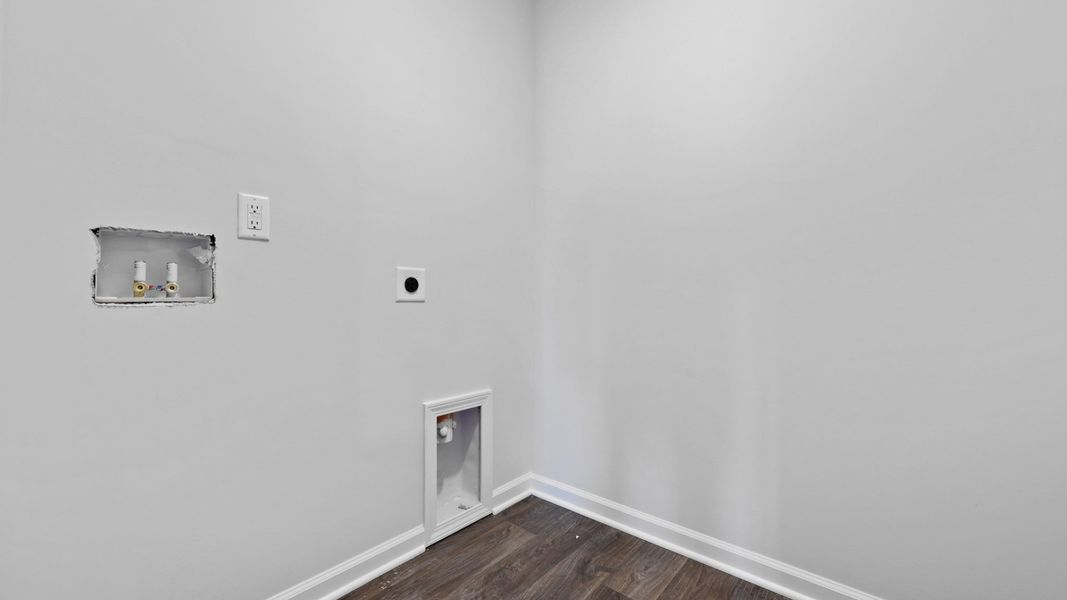 Representative unfurnished interior of a home built from the Cali by D.R. Horton in Center Pointe, Santee (Image 20).