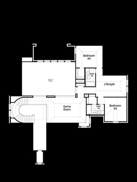 Upstairs Floor Plan