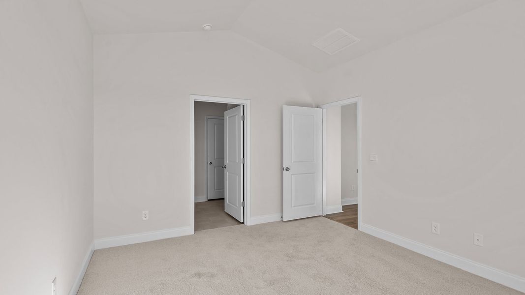 Spacious, unfurnished interior of a new home in Bedford Place, Wilson (Image 24). Spacious, unfurnished interior of a new home in Bedford Place, Wilson (Image 24).