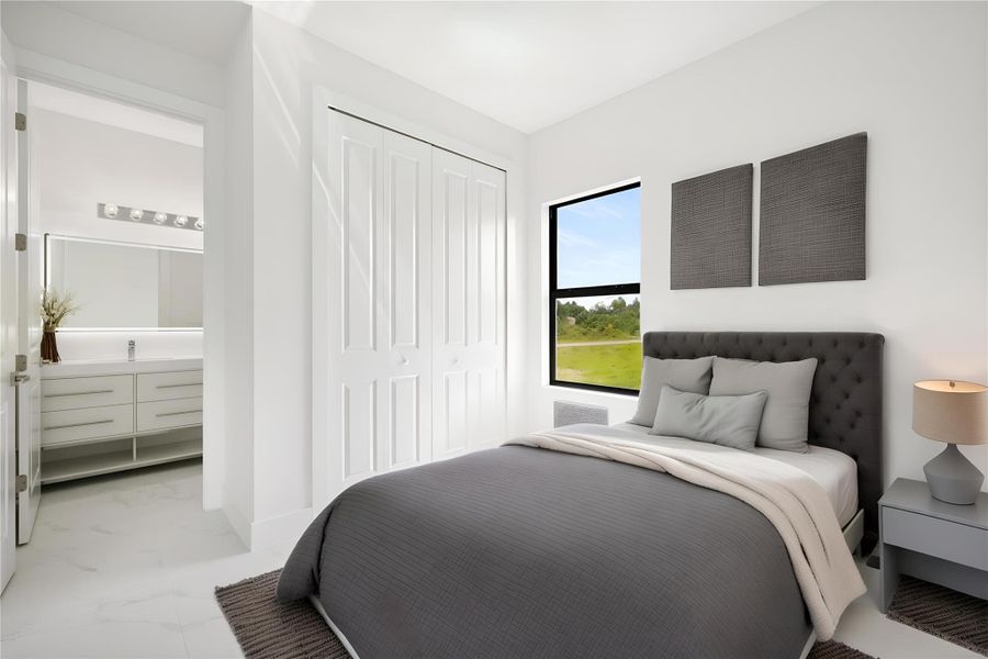 Furnished interior view inside a new home in , Lehigh Acres (Image 13).