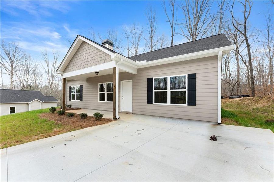 Exterior details and patio area of a home in , Cleveland (Image 31).