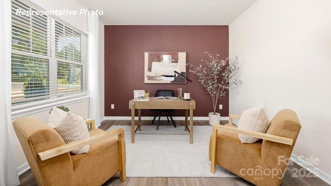 Furnished interior view inside a new home in Cramer Estates, Gastonia (Image 22).