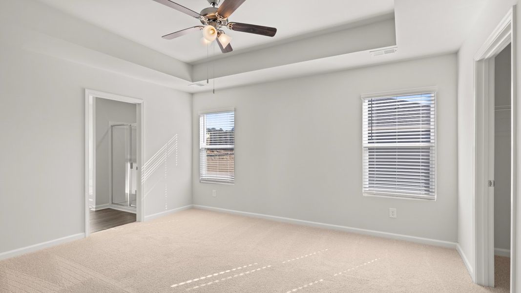 Spacious, unfurnished interior of a new home in Wrenfield at Chanticleer, North Augusta (Image 22).