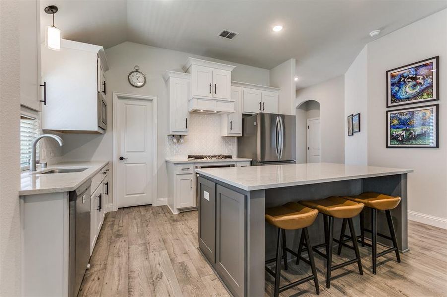 Furnished interior view inside a new home in Emerald Vista, Wylie (Image 7).