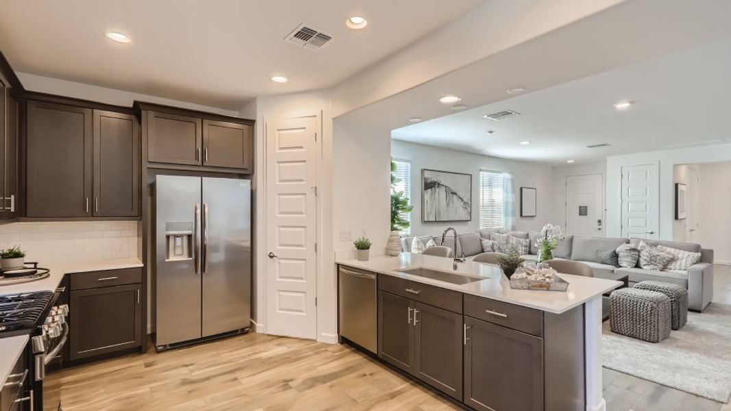 Furnished interior in a model home at Asante: Discovery 2.1 & 2.13 in Surprise (Image 18).