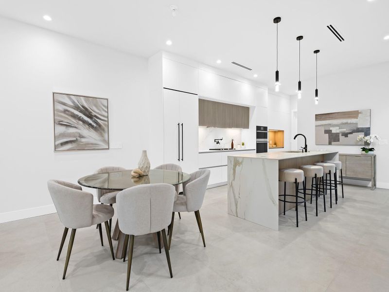 Furnished interior view inside a new home in , Fort Lauderdale (Image 14). Furnished interior view inside a new home in , Fort Lauderdale (Image 14).