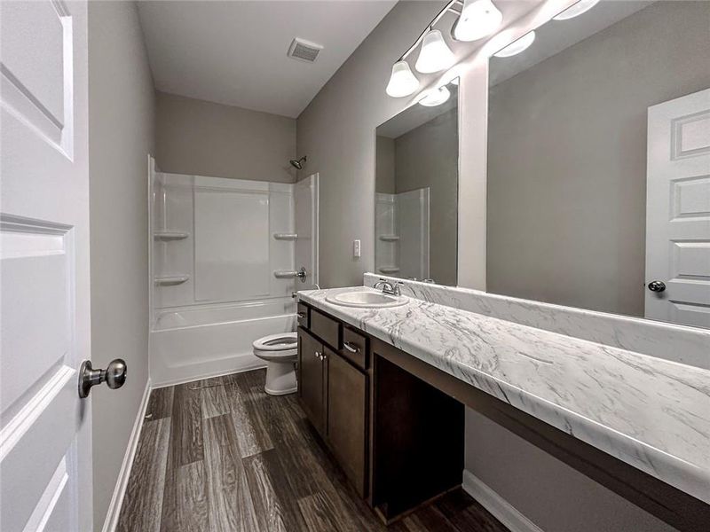 Furnished interior view inside a new home in Glen at Cave Springs, Douglasville (Image 7).