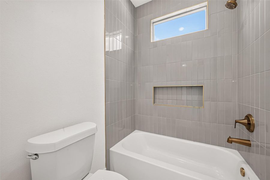 Furnished interior view inside a new home in , Houston (Image 29).