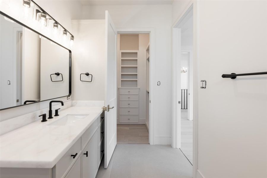 Furnished interior view inside a new home in , Bellaire (Image 13).