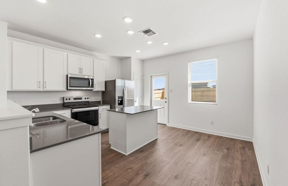 Furnished interior view inside a new home in Sonterra, Jarrell (Image 6).