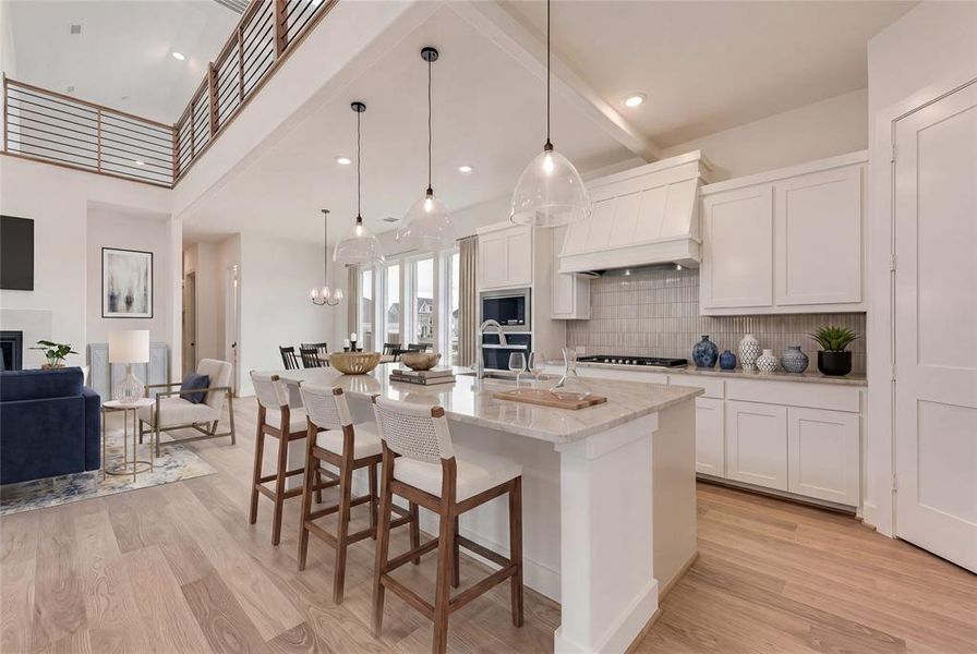 Furnished interior view inside a new home in Edgewater, Fate (Image 13).