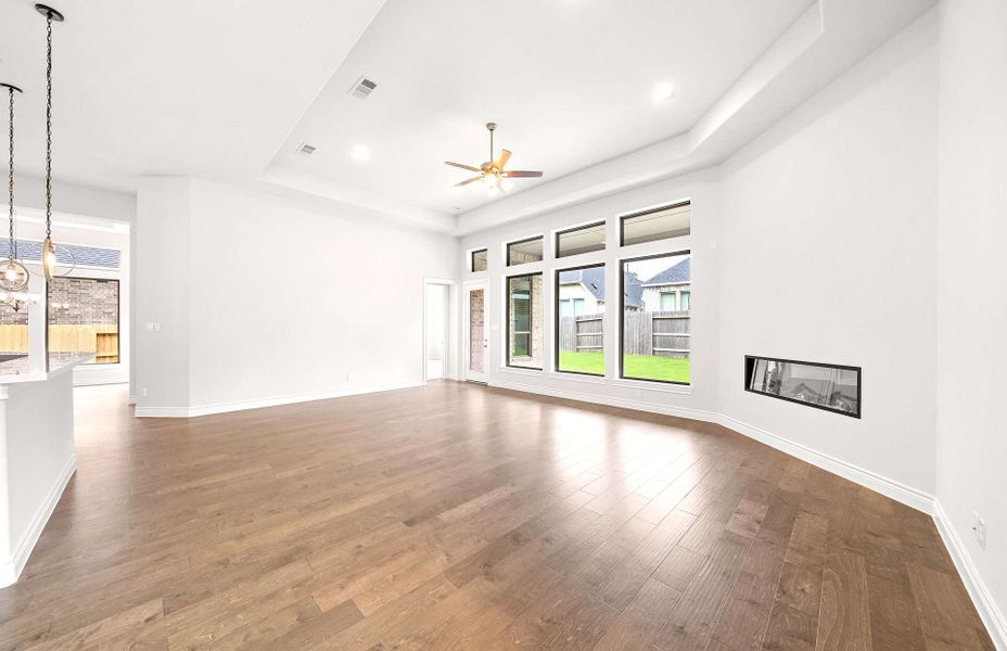 Spacious, unfurnished interior of a new home in Audubon 60′, Magnolia (Image 32).