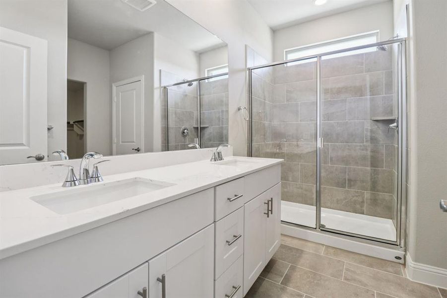 Furnished interior view inside a new home in Lakehaven - Premier Series, Farmersville (Image 6).