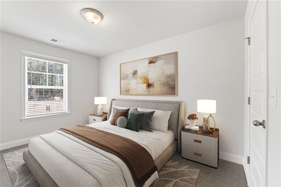 Furnished interior view inside a new home in Porter Reserve, Decatur (Image 9).