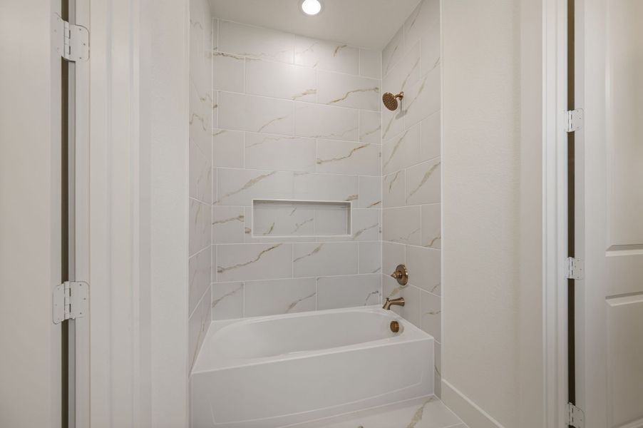 Furnished interior view inside a new home in NorthGlen, Haslet (Image 18).
