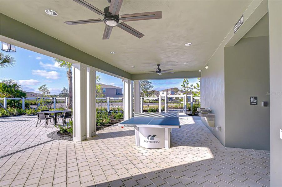 Exterior details and patio area of a home in , Zephyrhills (Image 25). Exterior details and patio area of a home in , Zephyrhills (Image 25).