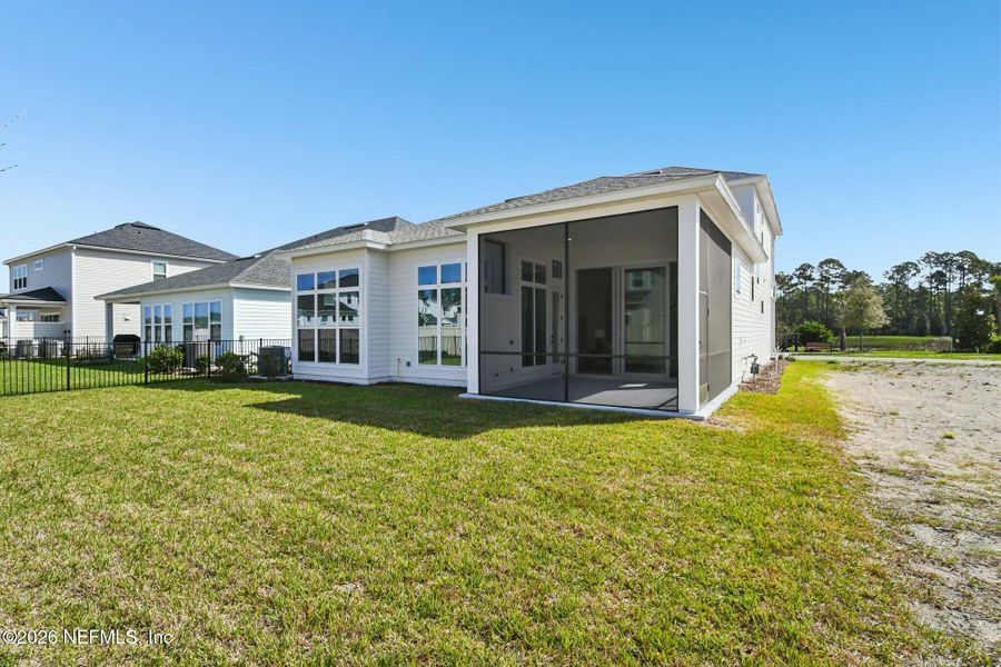 Exterior details and patio area of a home in Nocatee, Ponte Vedra (Image 41).