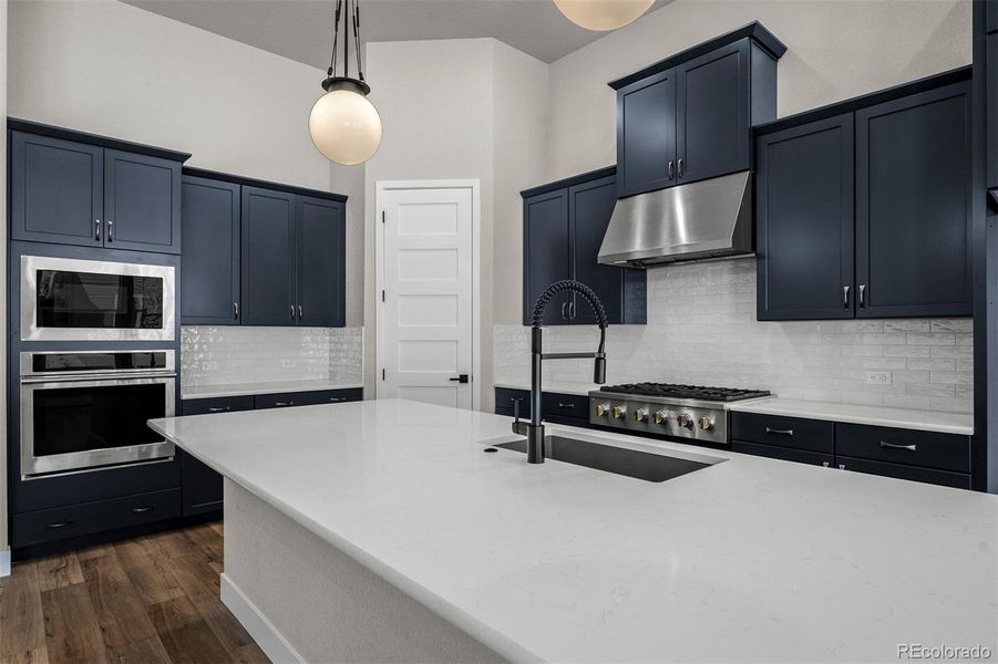 Furnished interior view inside a new home in Cloverleaf – Mountainview Collection, Monument (Image 15).