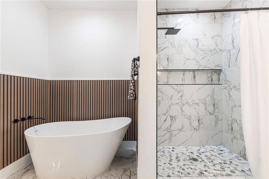 Furnished interior view inside a new home in , Cartersville (Image 44).