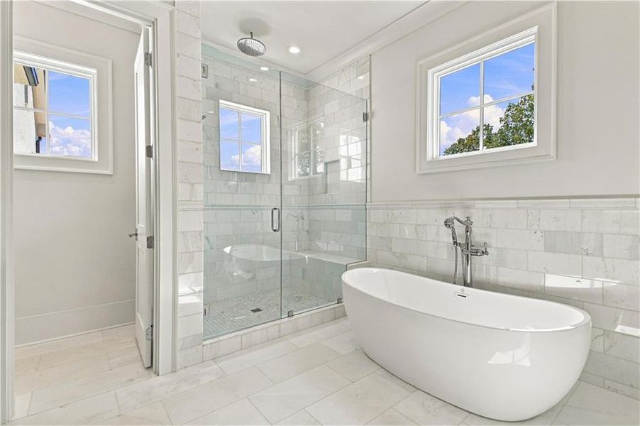 Furnished interior view inside a new home in , Dawsonville (Image 15).