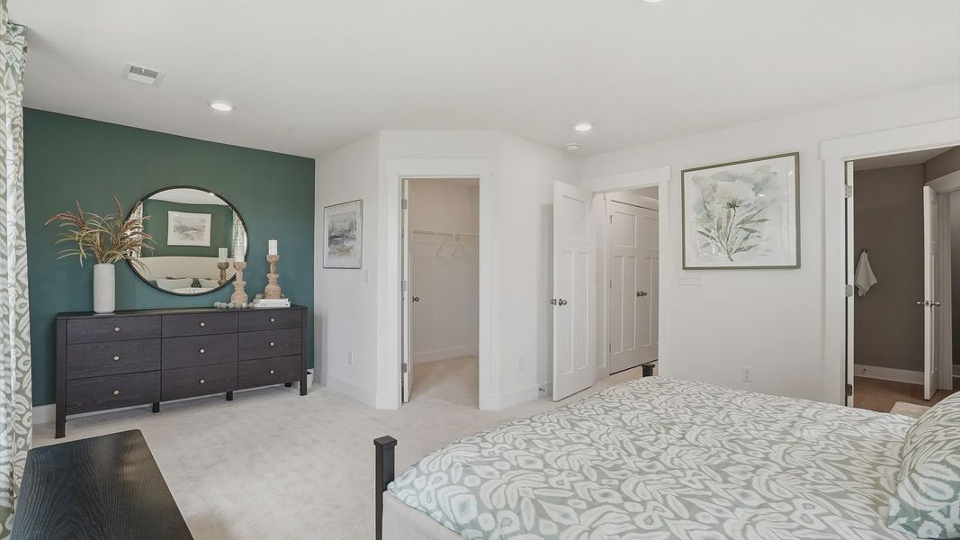 Furnished interior view inside a new home in Anna's Pointe, Simpsonville (Image 22).
